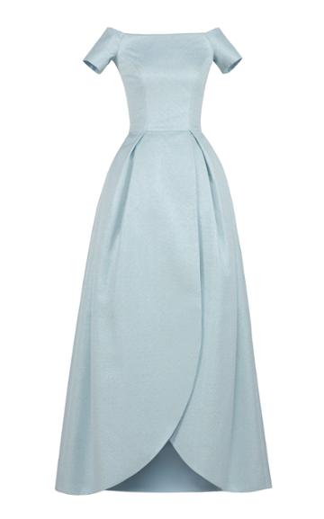 Rami Al Ali Off-shoulder Tulip Dress