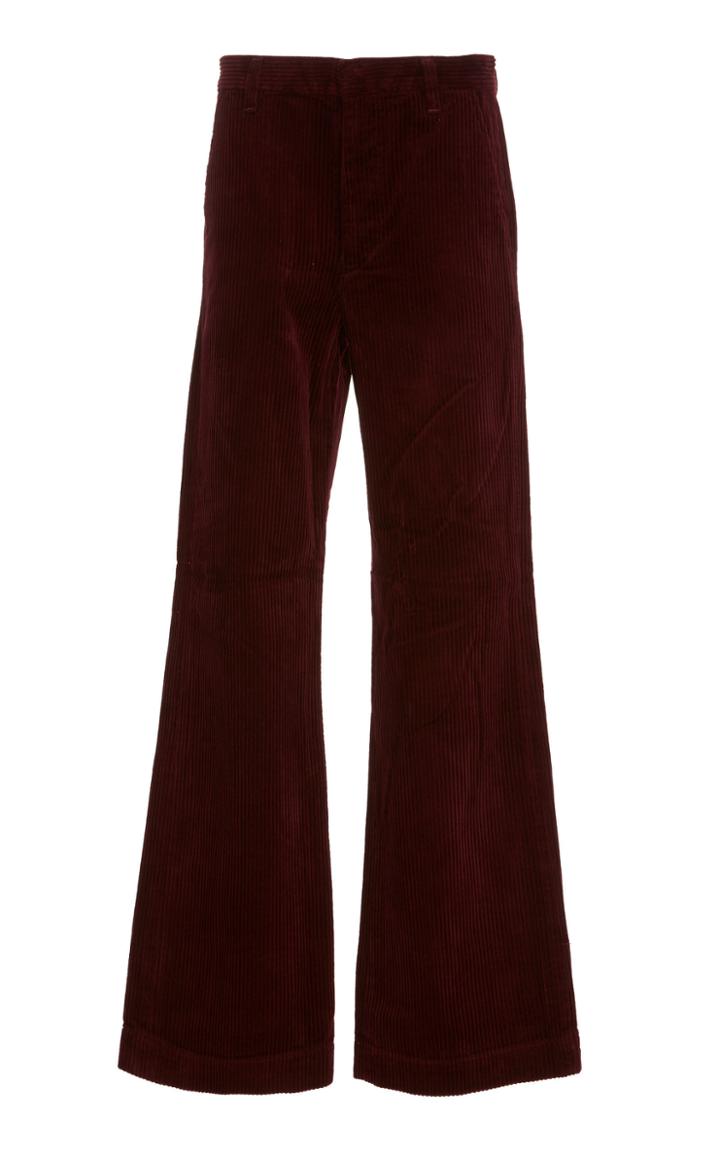 Goldsign Corduroy Flat Front Trouser