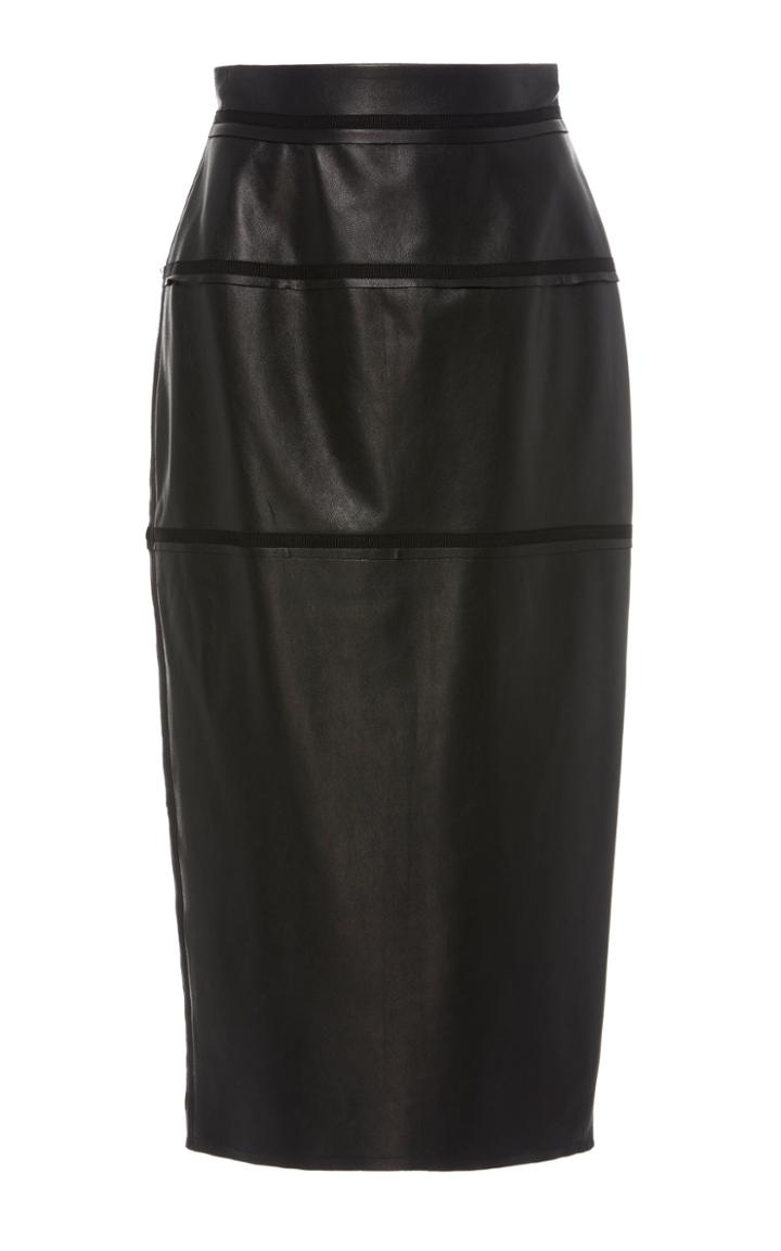 Unttld Faust Leather Skirt