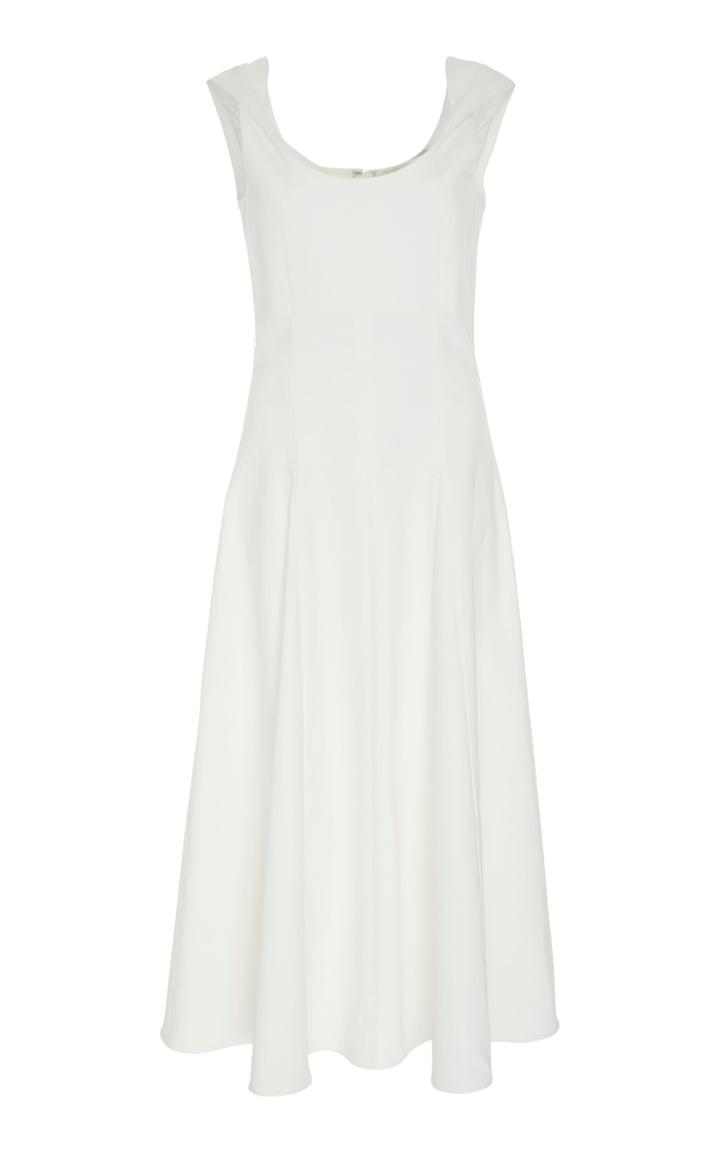 Arias Sleeveless Cotton Blend Dress