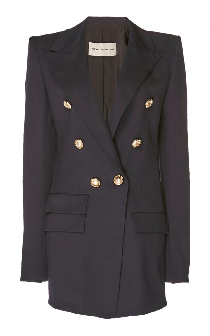 Alexandre Vauthier Double Breasted Wool Jacket