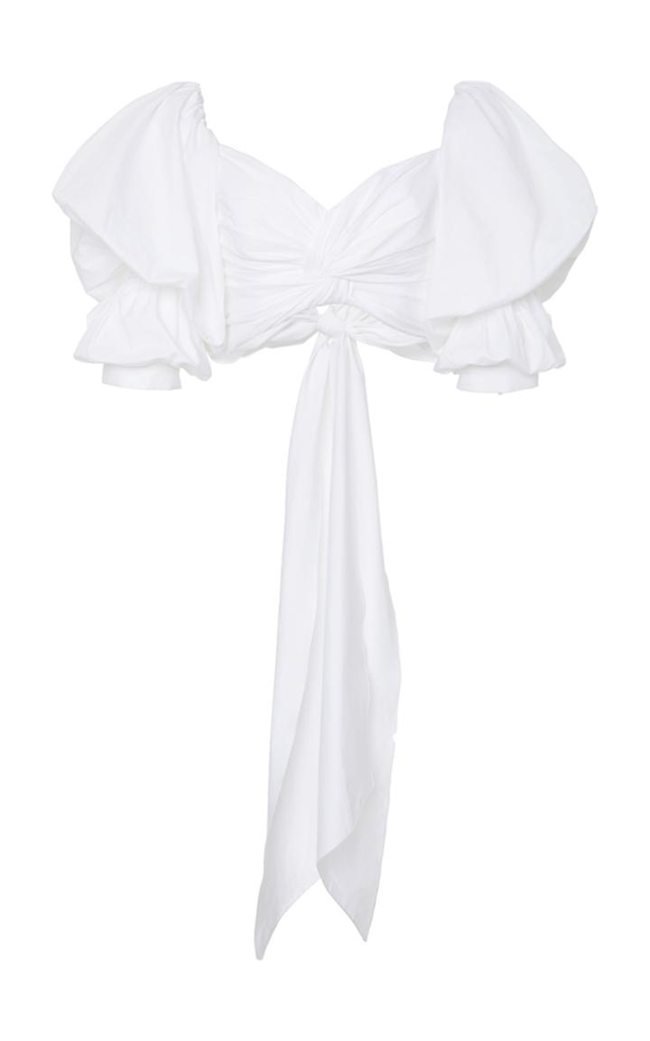 Johanna Ortiz Pearl City Cotton Poplin Top