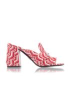 Prada Chunky Heel Mule