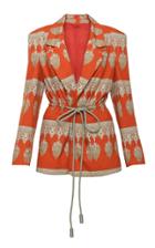 Moda Operandi Johanna Ortiz Tropical Revolution Printed Cotton Blazer