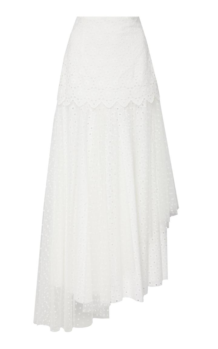 Nevenka Hand Woven Looms Cotton Embroidered Skirt