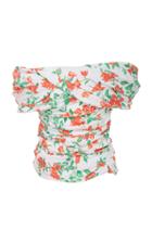 Caroline Constas Nika Bougainvillea Top