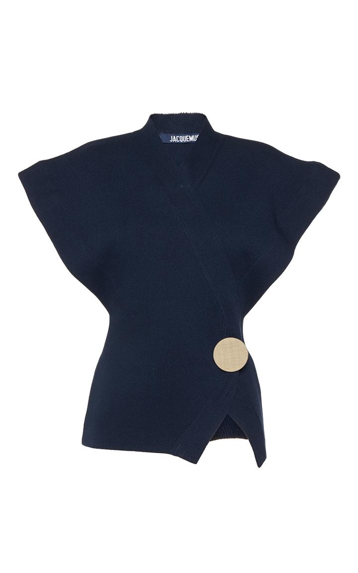 Jacquemus Cap Sleeve Cardigan Top