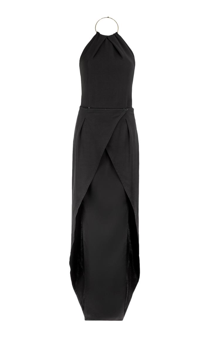 Moda Operandi Bevza Tamara Satin Maxi Dress