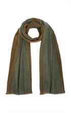 Boglioli Textured Stripe Scarf