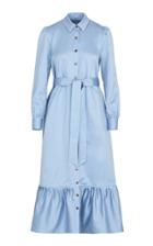 Moda Operandi Giuliva Heritage The Beatrice Cotton-linen Blend Dress