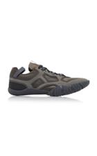 Acne Studios Berun Leather, Suede And Mesh Low-top Sneakers