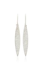 Ila Odette 14k White Gold Diamond Earrings