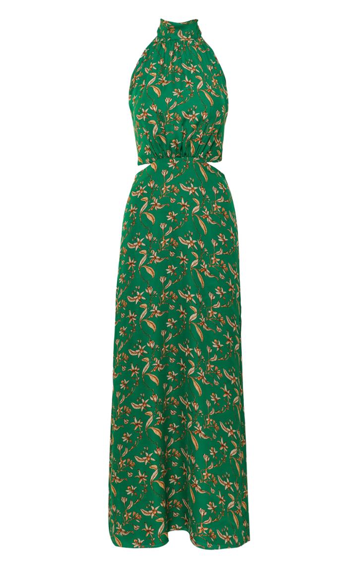 Moda Operandi Johanna Ortiz Divine Being Silk Midi Dress