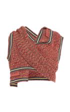 Moda Operandi Y/project Draped Cotton-blend Sweater Size: 36