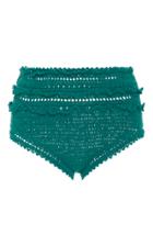She Made Me High-rise Crocheted Bikini Bottoms