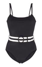 Solid & Striped Nina Belted One Piece Swimsuit