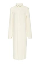 Jil Sander High-neck Wool-blend Sweater Dress Size: 34