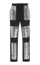 David Koma Pearl Embroidered Pants