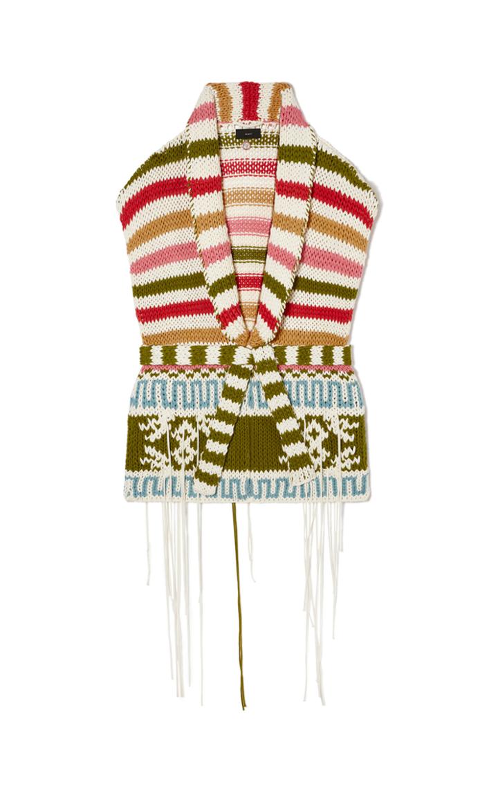 Moda Operandi Alanui Amarillo Icon Chunky Vest