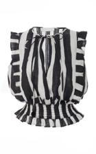 Caroline Constas Nika Frill Top