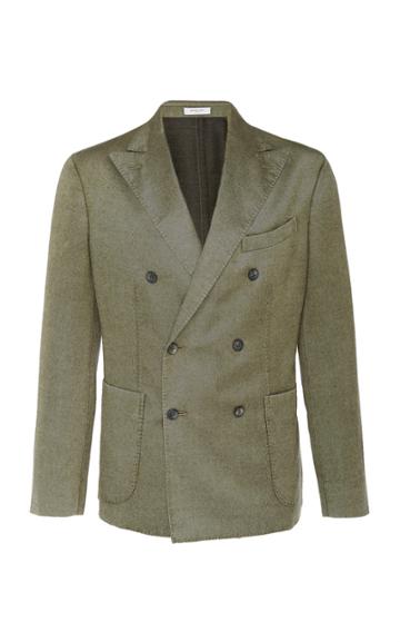Boglioli Garment Dyed Double Breasted Twill K-jacket