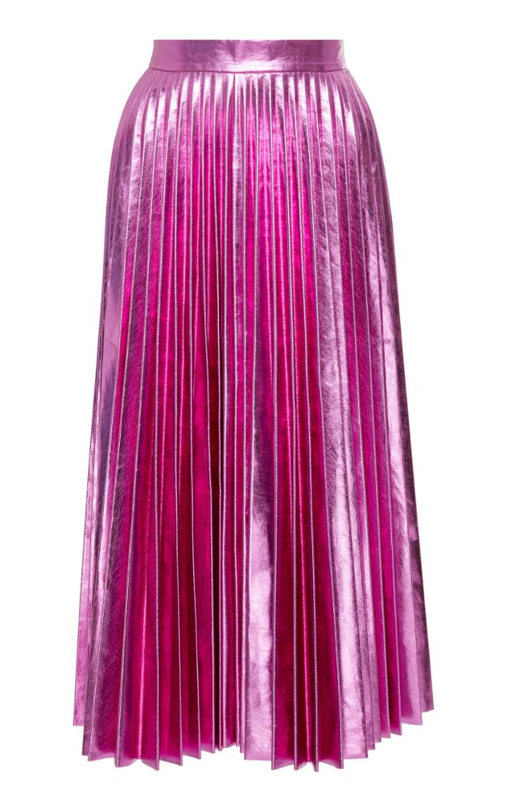 Delfi Collective Clara Faux Leather Skirt
