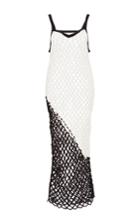Tome Two Tone Crochet Tank Dress