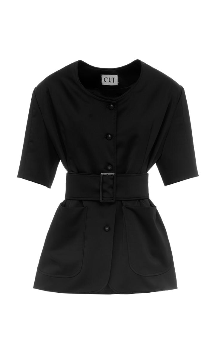 Studio Cut Belted Cady Top