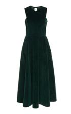 Maison Rabih Kayrouz Cotton Corduroy Maxi Dress