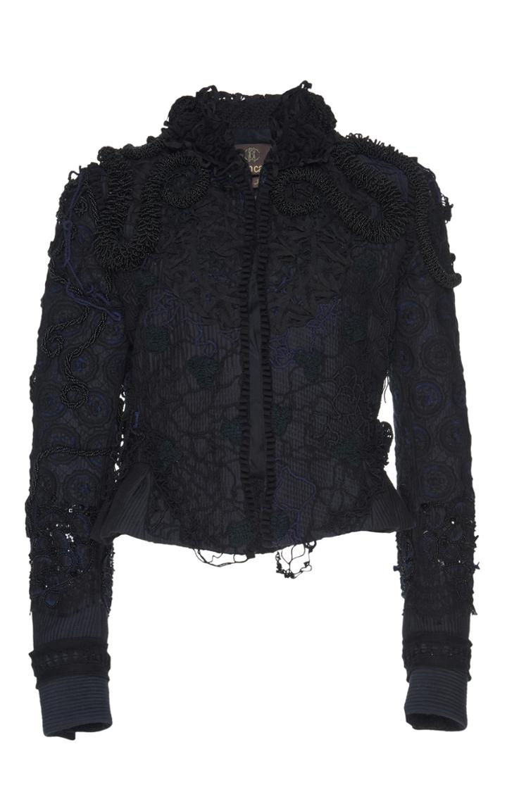 Roberto Cavalli Embroidered Jacket