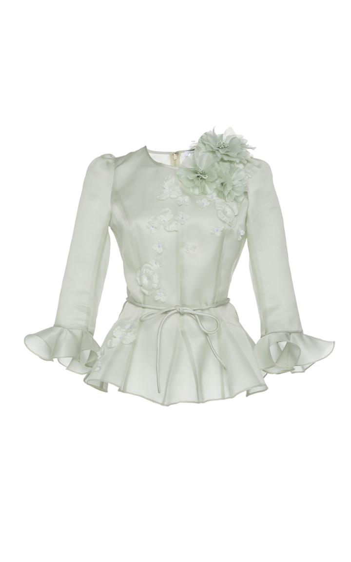 Andrew Gn Peplum Top