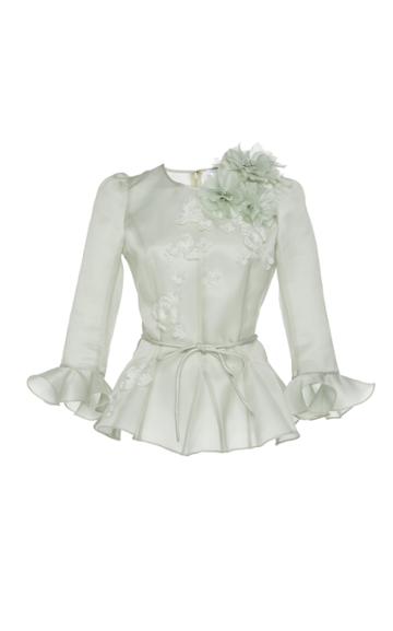 Andrew Gn Peplum Top