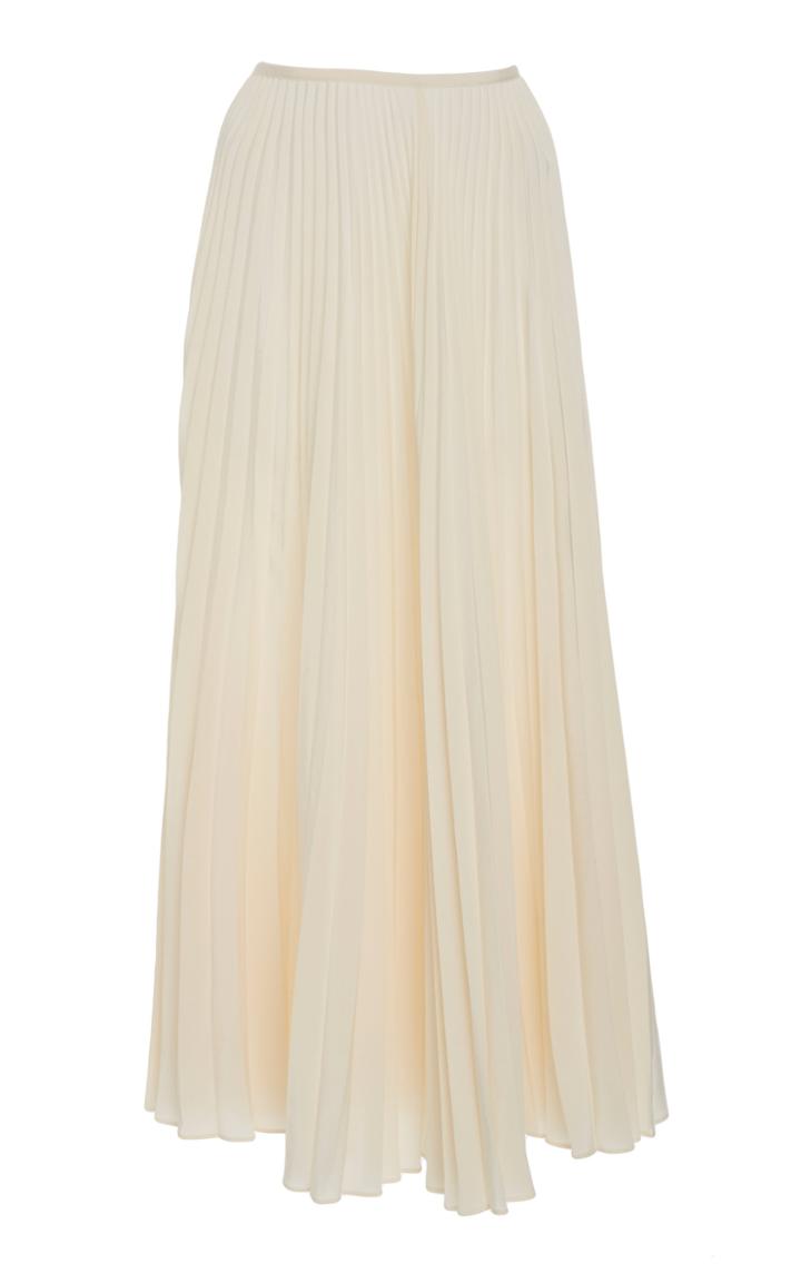 Joseph Abbot Pleated Maxi Skirt