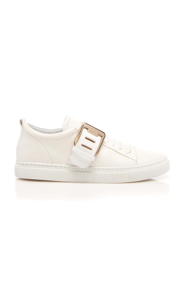 Lanvin Square Buckle Sneaker