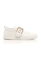 Lanvin Square Buckle Sneaker