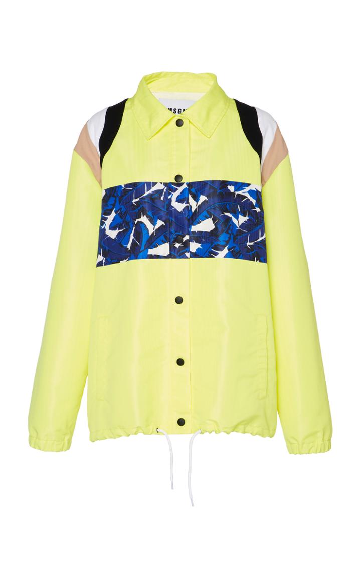 Msgm Color Block Windbreaker