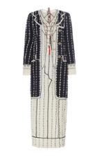 Thom Browne Trompe L'oleil' Crochet Suit Dress