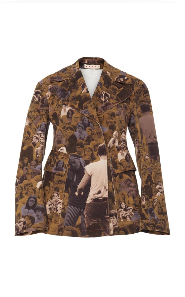 Marni Star Drill Jacket