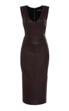 Narciso Rodriguez Stretch Leather Dress