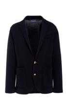 Ralph Lauren Single-breasted Knit Blazer