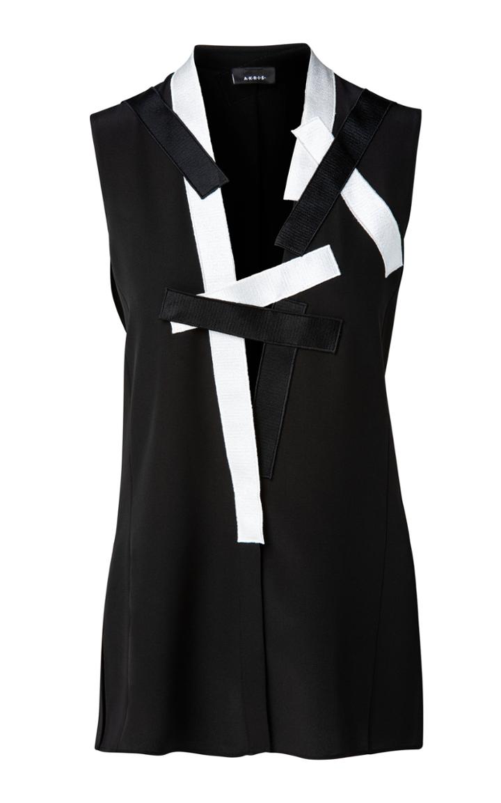 Moda Operandi Akris Silk Tunic Blouse