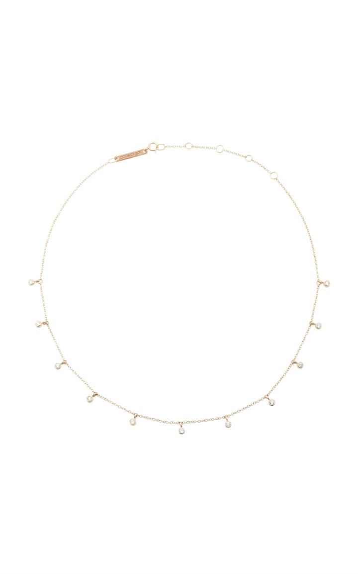 Zo Chicco Eleven Dangling Diamond Choker