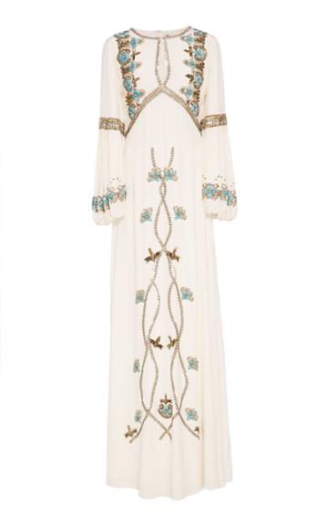 Figue Embroidered Sophia Gown