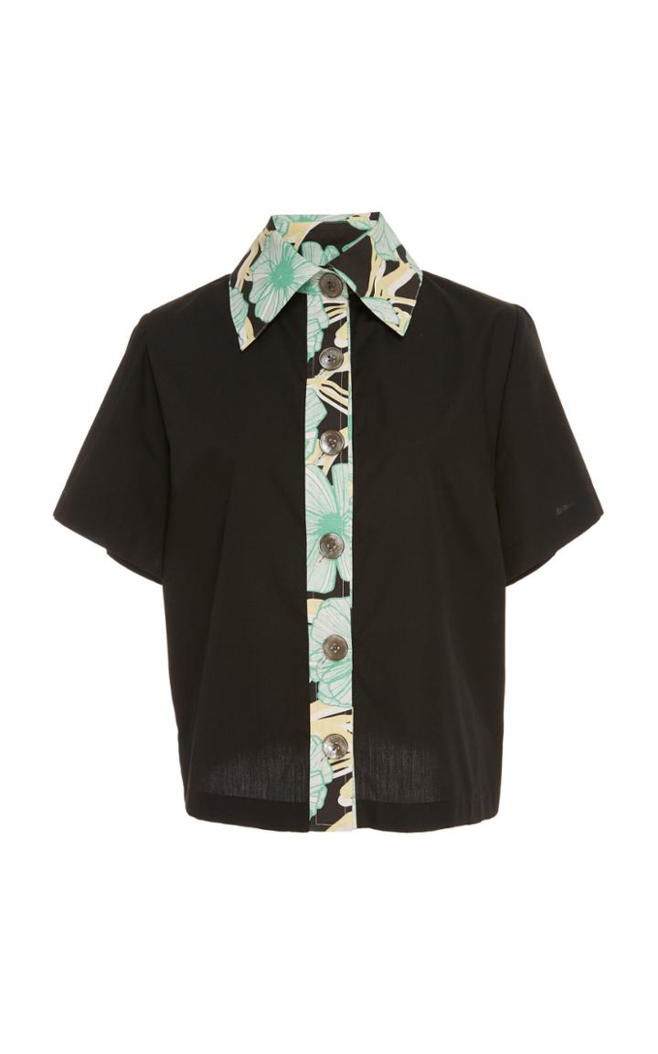 Claudia Li Button-down Box Shirt