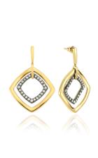 Gilan Cintemani 18k Yellow Gold Diamond Earrings
