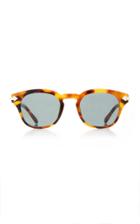 Monumental By Karen Walker Klee Round-frame Acetate Sunglasses