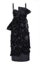 N 21 N&deg;21 Carisa Sequin-beaded Strapless Dress