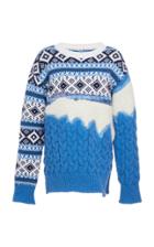 Prabal Gurung Ehe Diamond Knit Sweater