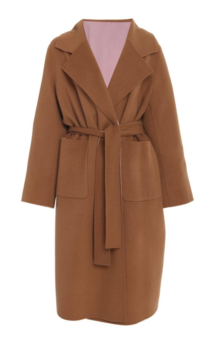 Veronica Beard Lyonia Oversized Houndstooth Wool And Cashmere Blend Coat