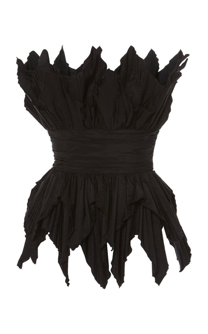Dundas Sleeveless Taffeta Top